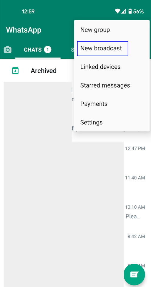 How to Use a WhatsApp Broadcast List?